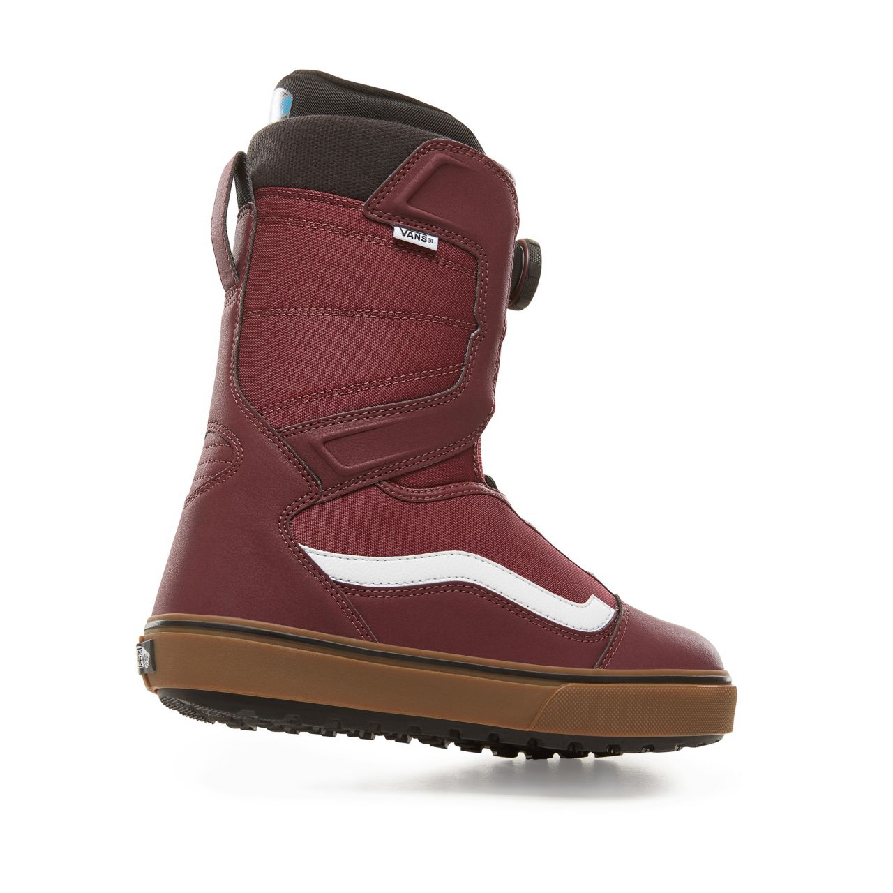 Vans Aura OG Snowboots Mens Womens - Burgundy/Gum VA3TFFREG Shoes