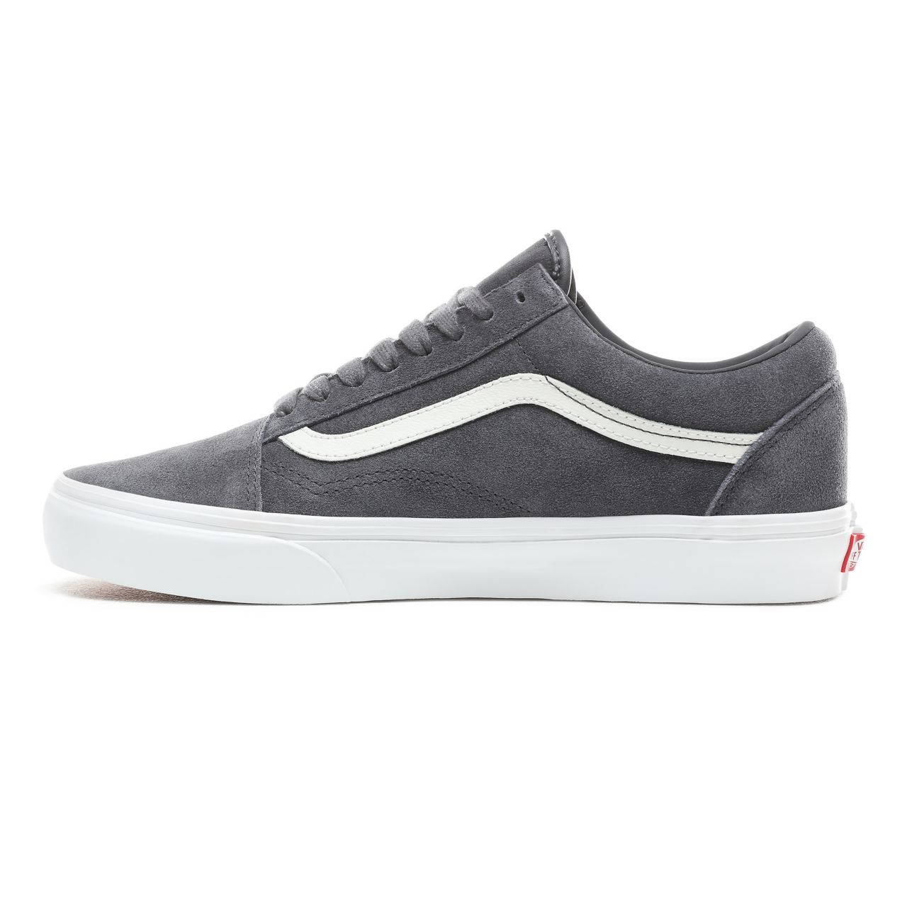 Vans Soft Suede Old Skool Classic Mens Womens - (Soft Suede) Ebony/True White VN0A38G1VKE Shoes