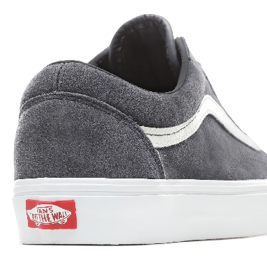 Vans Soft Suede Old Skool Classic Mens Womens - (Soft Suede) Ebony/True White VN0A38G1VKE Shoes