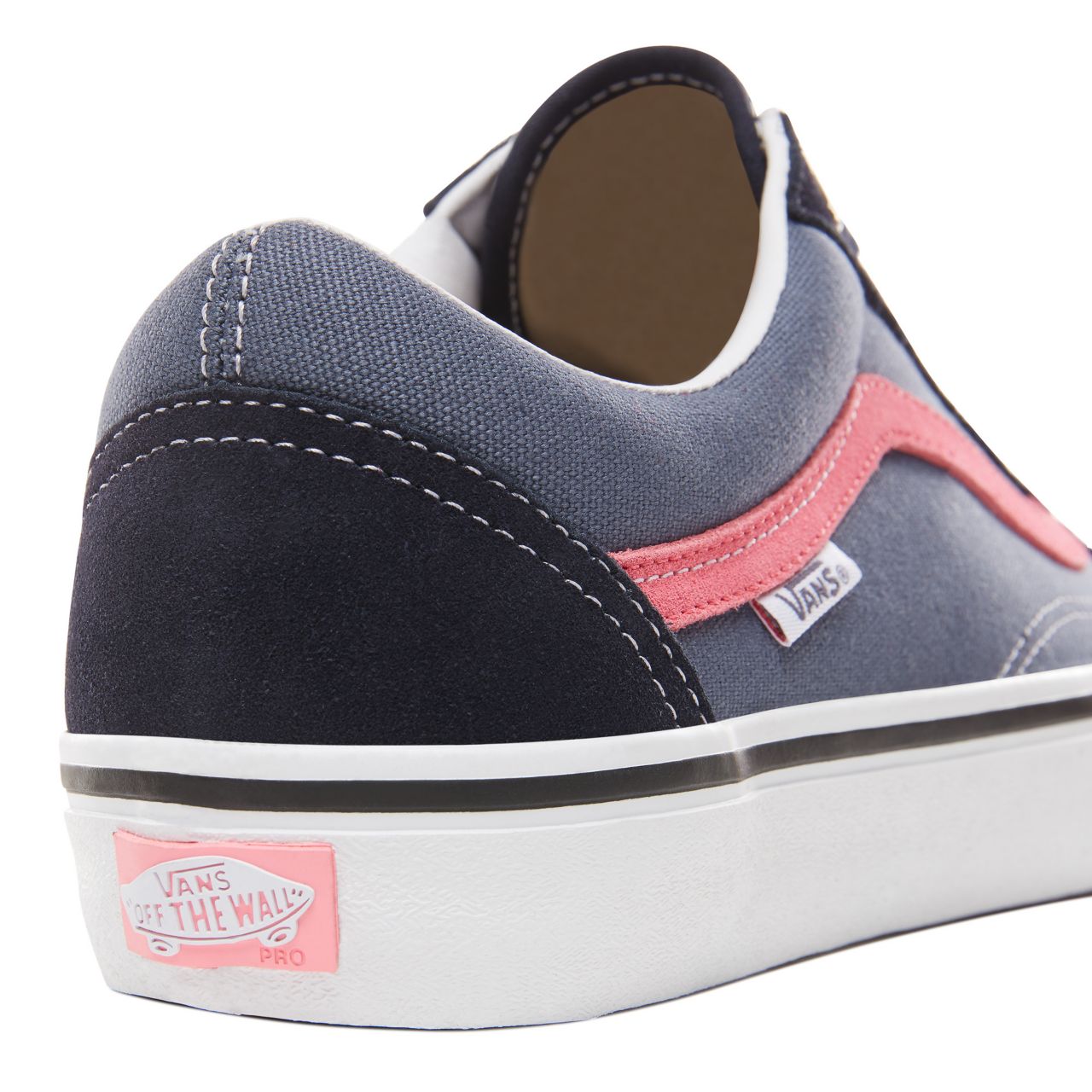 Vans Old Skool Pro Classic Mens Womens - Sky Captain/Pink VN000ZD4UHR Shoes