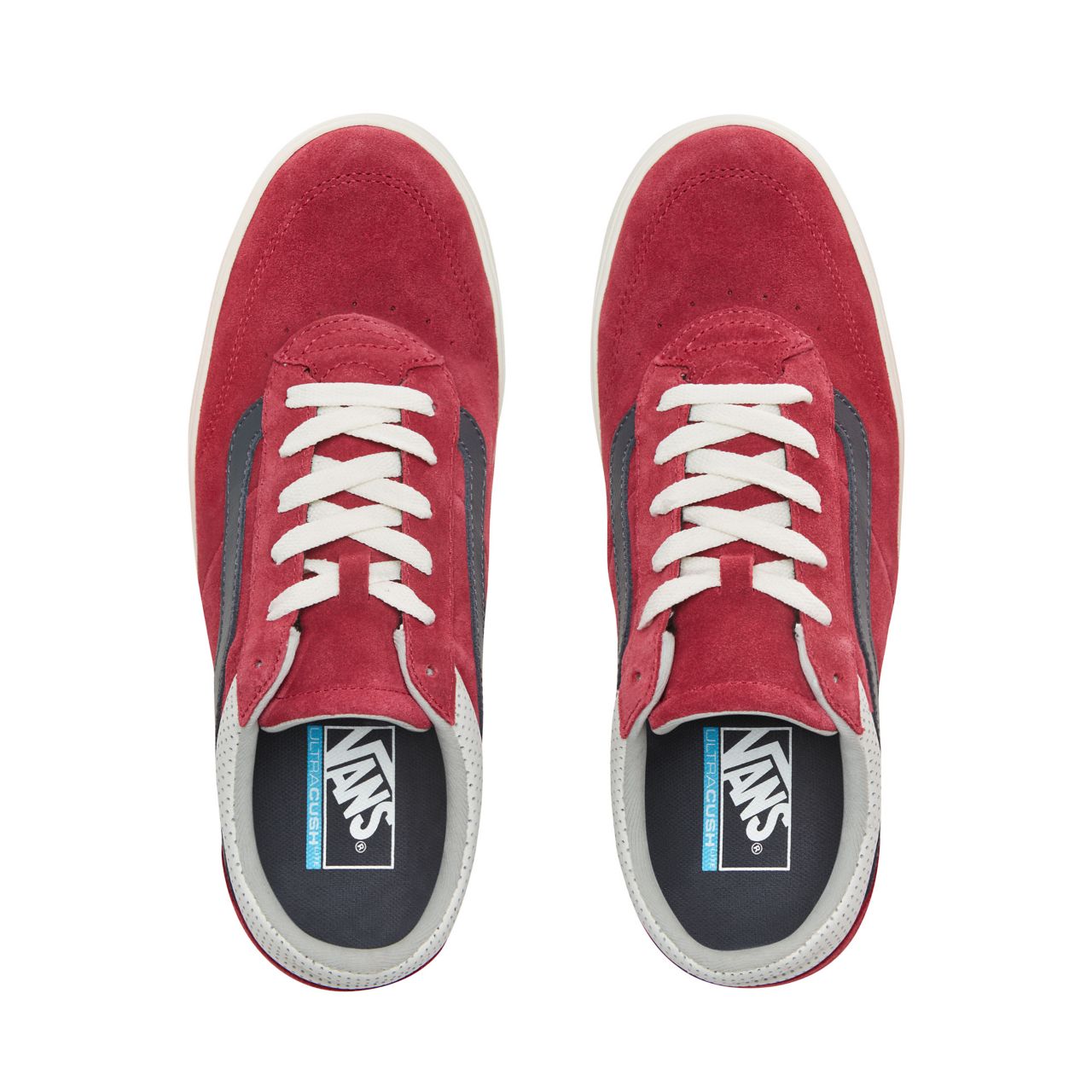 Vans Staple Ultracush Cruze Classic Mens Womens - (Suede) Rumba Red/Marshmallow VN0A3WLZVTZ Shoes