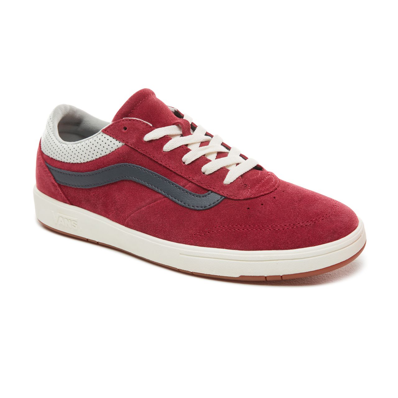 Vans Staple Ultracush Cruze Classic Mens Womens - (Suede) Rumba Red/Marshmallow VN0A3WLZVTZ Shoes