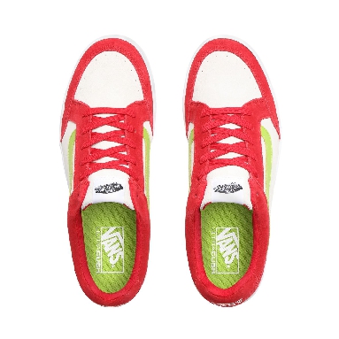 Vans Highland Classic Mens Womens - Tango Red/Marshmallow/Lime Green VN0A38FDT49 Shoes