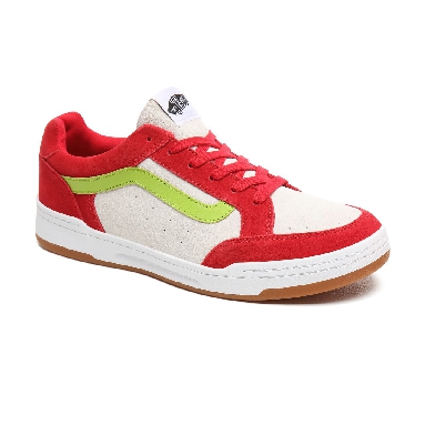 Vans Highland Classic Mens Womens - Tango Red/Marshmallow/Lime Green VN0A38FDT49 Shoes