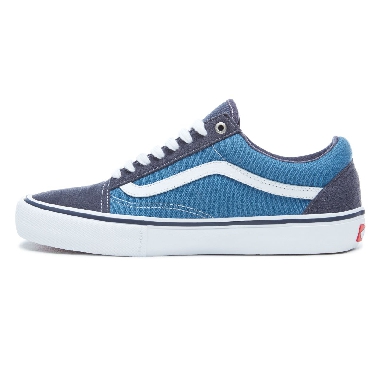 Vans Old Skool Pro Classic Mens Womens - Navy/White VN000ZD40NS Shoes