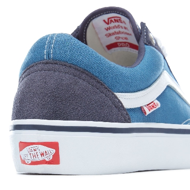 Vans Old Skool Pro Classic Mens Womens - Navy/White VN000ZD40NS Shoes