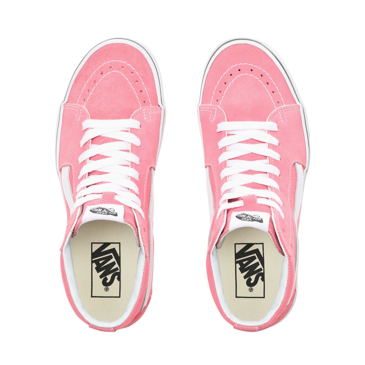 Vans Sk8-Hi Classic Womens - Strawberry Pink/True White VN0A38GEGY7 Shoes