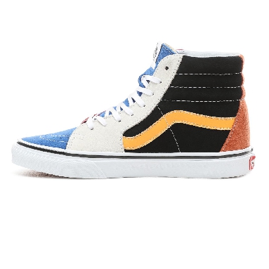 Vans Patchwork Sk8-Hi Classic Womens - (Patchwork) Multi/True White VN0A38GEVMF Shoes