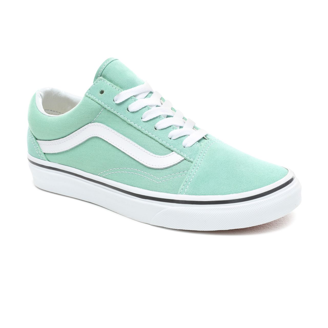 Vans Old Skool Classic Womens - Neptune Green/True White VN0A38G1VMX Shoes