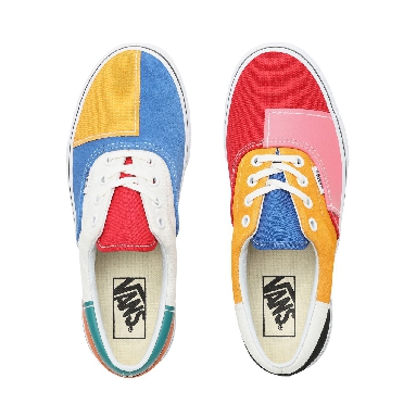 Vans Patchwork Era Classic Womens - (Patchwork) Multi/True White VN0A38FRVMF Shoes