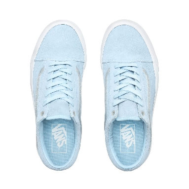 Vans Jelly Sidestripe Old Skool Classic Womens - (Jelly Sidestripe) Cool Blue/True White VN0A38G1VRA Shoes