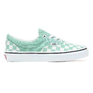 Vans Checkerboard Era Classic Womens - (Checkerboard) Neptune Green/True White VN0A38FRVOV Shoes