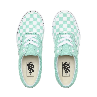 Vans Checkerboard Era Classic Womens - (Checkerboard) Neptune Green/True White VN0A38FRVOV Shoes