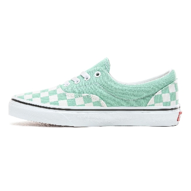 Vans Checkerboard Era Classic Womens - (Checkerboard) Neptune Green/True White VN0A38FRVOV Shoes