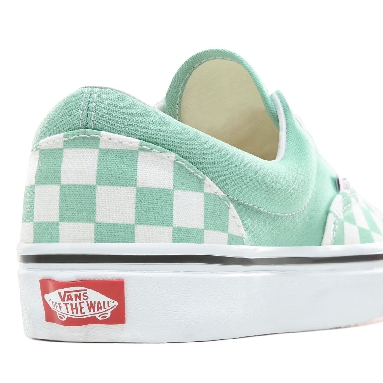 Vans Checkerboard Era Classic Womens - (Checkerboard) Neptune Green/True White VN0A38FRVOV Shoes