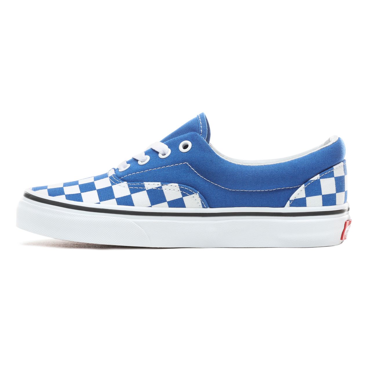 Vans Checkerboard Era Classic Womens - (Checkerboard) Lapis Blue/True White VN0A38FRVOU Shoes