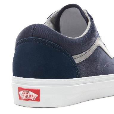 Vans Jersey Lace Old Skool Classic Mens Womens - (Jersey Lace) Dress Blues/Gray VN0A38G1UNJ Shoes