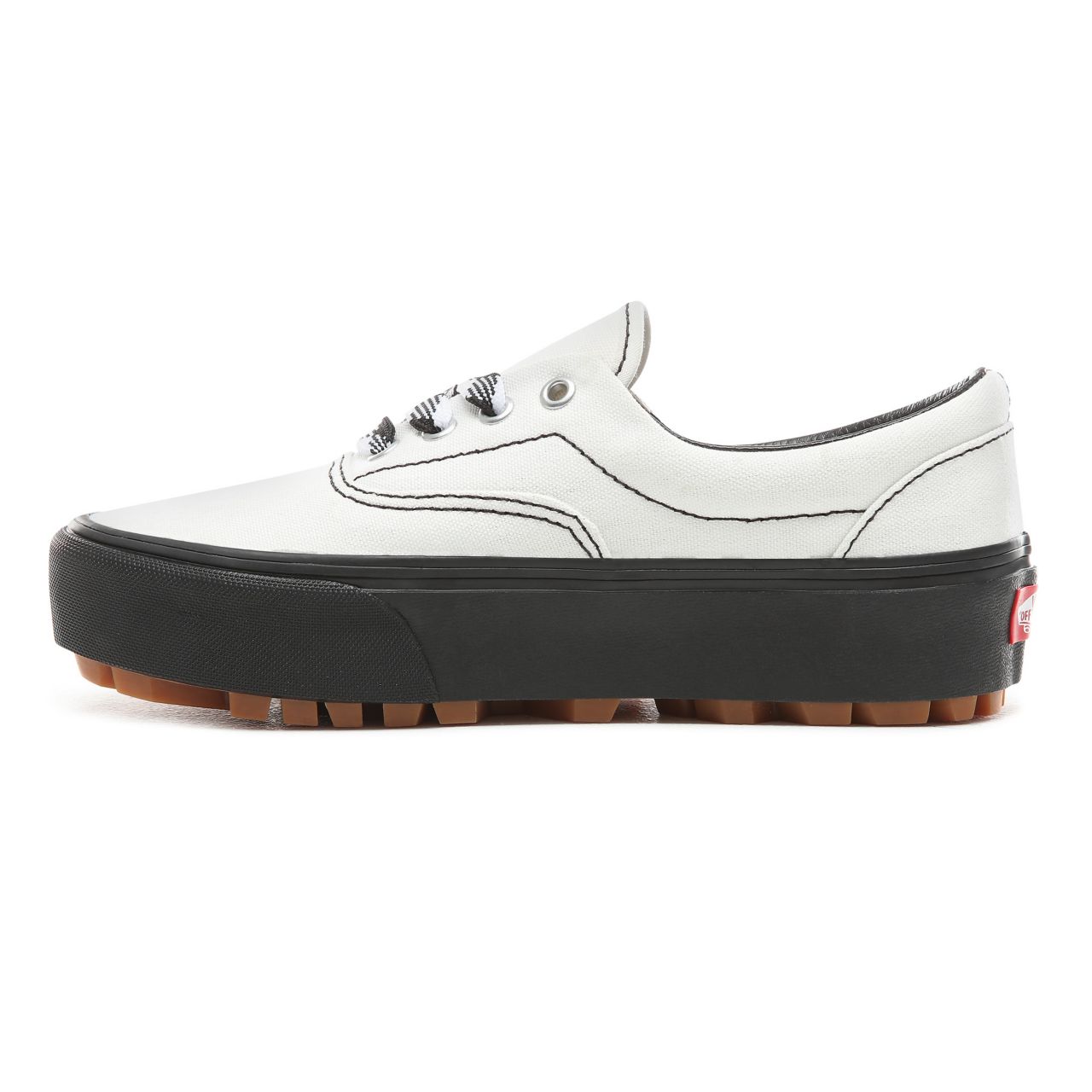 Vans 90s Retro Era Lug Platform Classic Womens - (90S Retro) Cloud Dancer/Black VN0A3WLTVPU Shoes