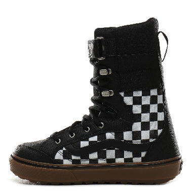 Vans Hi-Standard LL DX Snowboard Boots Mens Womens - Black Checkerboard VN0A3TFIT0W Shoes