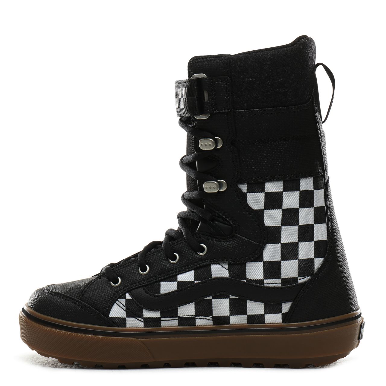 Vans Hi-Standard LL DX Snowboard Boots Mens Womens - Black Checkerboard VN0A3TFIT0W Shoes