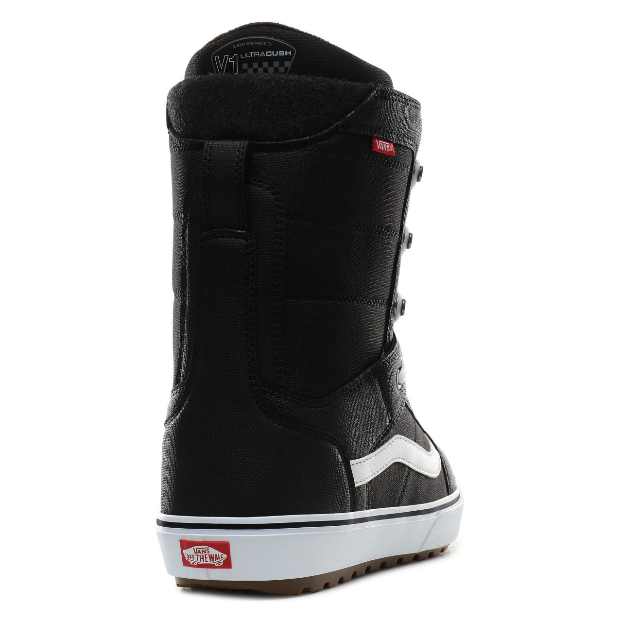 Vans Hi-Standard OG Snowboard Boots Mens Womens - Black/White VN0A3TFJT0U Shoes