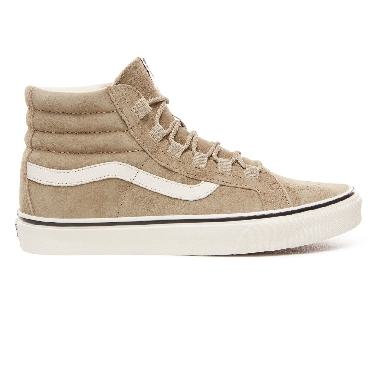 Vans Suede Sk8-Hi Reissue Ghillie Classic Mens Womens - (Pig Suede) Slate Green/Marshmallow VN0A3ZCHUQS Shoes