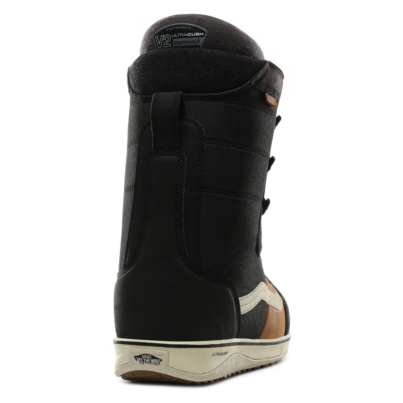 Vans Hi-Standard Pro Snowboard Boots Mens Womens - Black/Off-White VN0A3TFK2BO Shoes