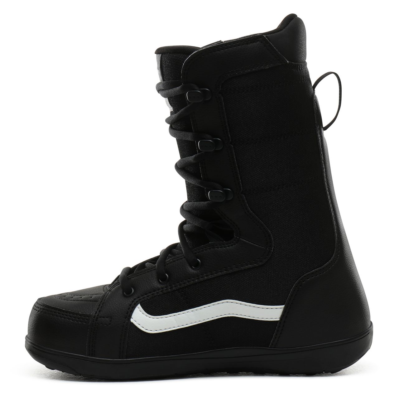 Vans Hi-Standard Linerless Snowboard Boots Mens Womens - Black/White VN0A4BIVY28 Shoes