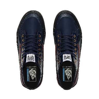 Vans Alex Knost Sk8-Hi 138 Decon Surf Classic Mens Womens - (Alex Knost) Dress Blues VN0A3MV1XKG Shoes