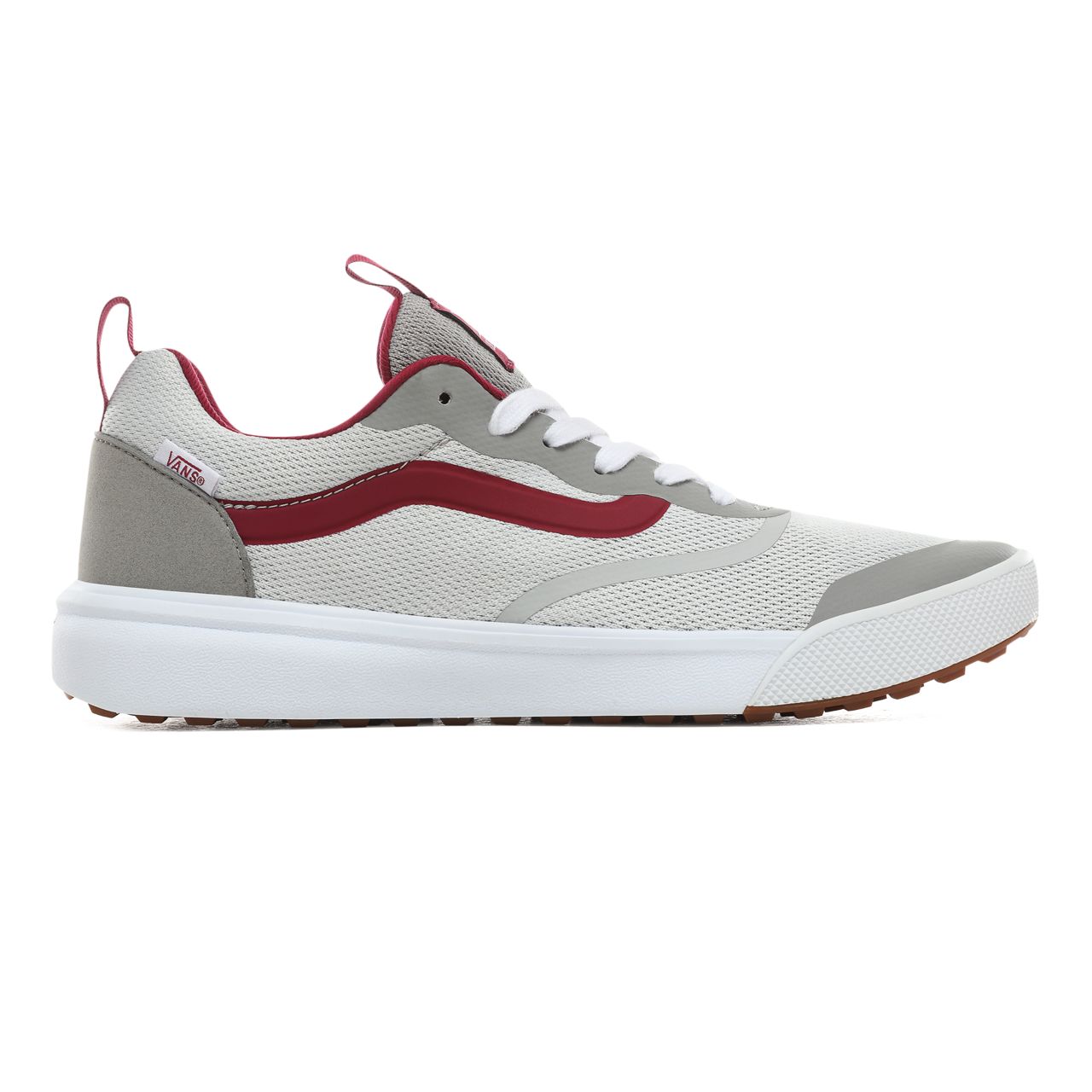 Vans UltraRange Rapidweld Classic Mens Womens - Lunar Rock/Drizzle/Beet Red VN0A3MVUWQF Shoes