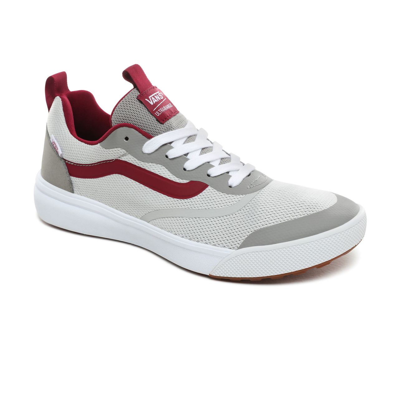 Vans UltraRange Rapidweld Classic Mens Womens - Lunar Rock/Drizzle/Beet Red VN0A3MVUWQF Shoes