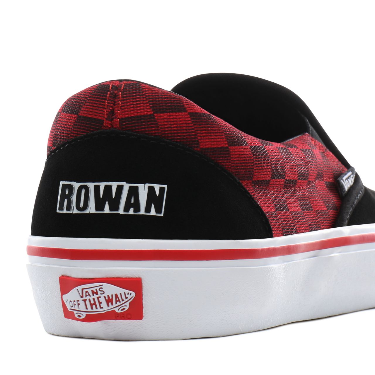 Vans x Baker Slip-On Pro Classic Mens Womens - (Baker) Rowan/speed check VN0A347VSYD Shoes