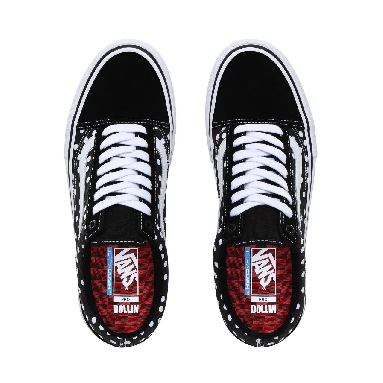 Vans x Baker Old Skool Pro Classic Mens Womens - (Baker) Dollin/polka dots VN0A45JCSXD Shoes