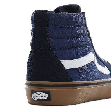 Vans Rainy Day Sk8-Hi Pro Classic Mens Womens - (Rainy Day) navy/gum VN0A45JDST8 Shoes