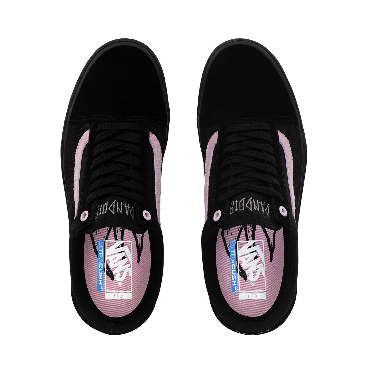 Vans Matthias Dandois Old Skool Pro BMX Classic Mens Womens - (Matthias Dandois) black/pink VN0A45JUSXR Shoes