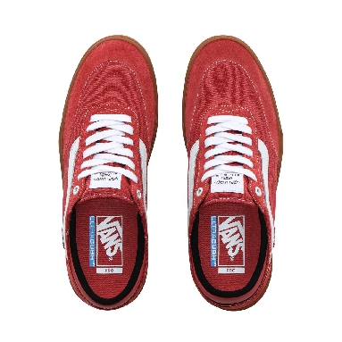 Vans Gum Gilbert Crockett 2 Pro Classic Mens Womens - (Gum) Mineral Red/True White VN0A38COXQ5 Shoes