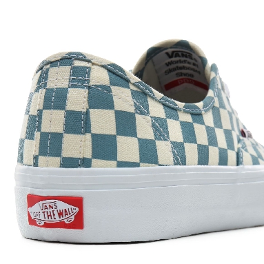 Vans Checkerboard Authentic Pro Mens Womens - (Checkerboard) Smoke Blue VN0A3479UYV Shoes