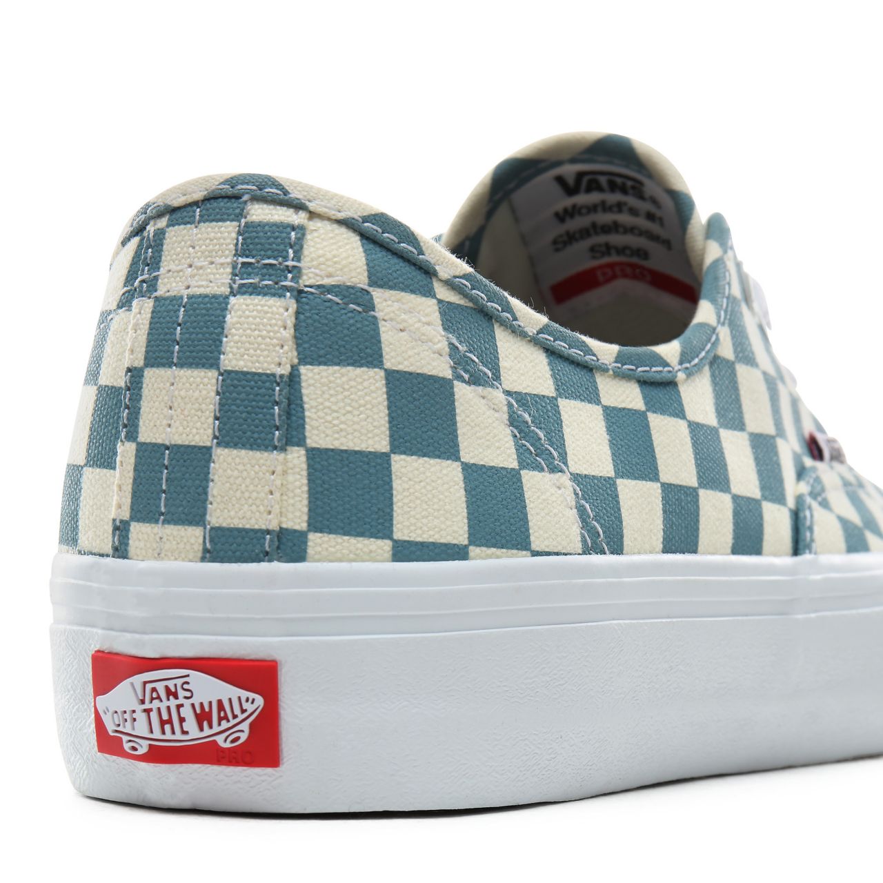 Vans Checkerboard Authentic Pro Mens Womens - (Checkerboard) Smoke Blue VN0A3479UYV Shoes