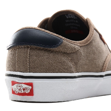 Vans Twill Chima Ferguson Pro Classic Mens Womens - (Twill) Portabella/Dress Blues VN0A38CFUZ3 Shoes