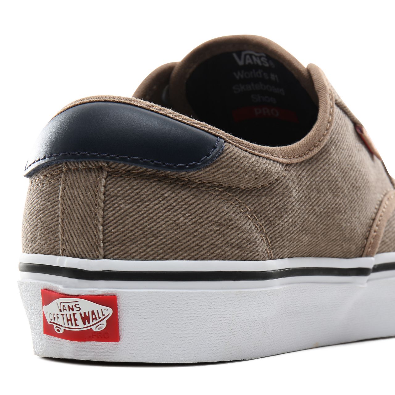 Vans Twill Chima Ferguson Pro Classic Mens Womens - (Twill) Portabella/Dress Blues VN0A38CFUZ3 Shoes