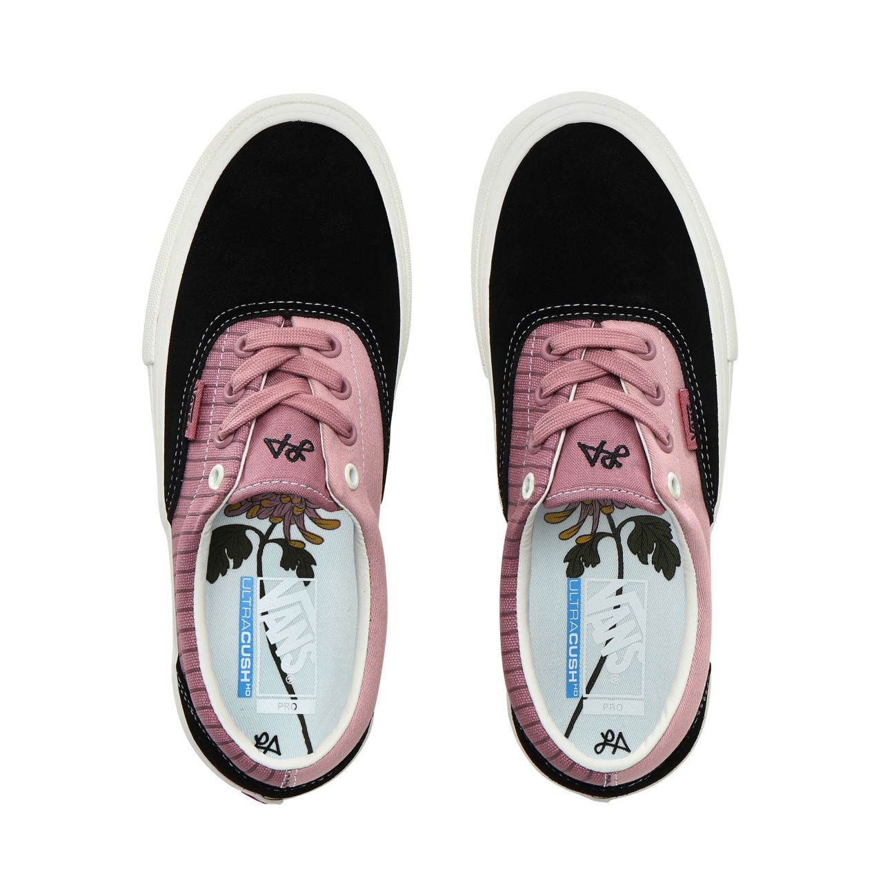 Vans Lizzie Armanto Era Pro Classic Mens Womens - (Lizzie Armanto) Black/Nostalgia Rose VN0A45JAUZD Shoes