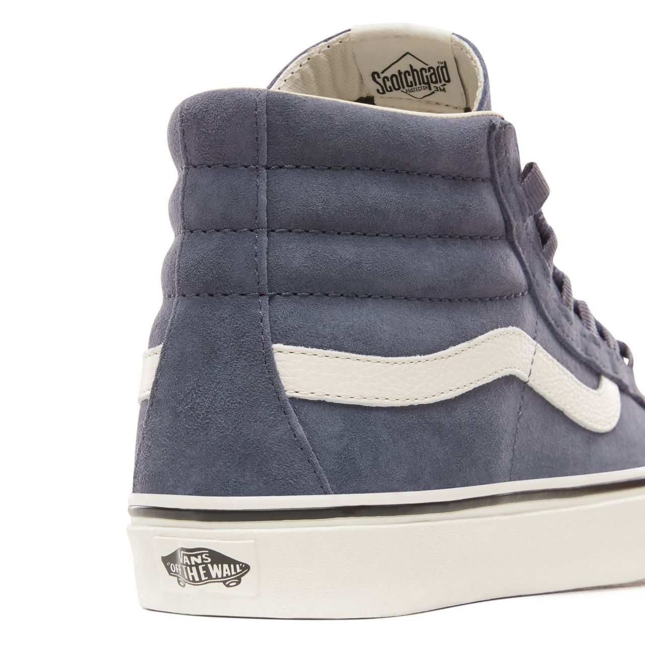 Vans Suede Sk8-Hi Reissue Ghillie Classic Mens Womens - (Pig Suede) Grisaille/Marshmallow VN0A3ZCHUQR Shoes