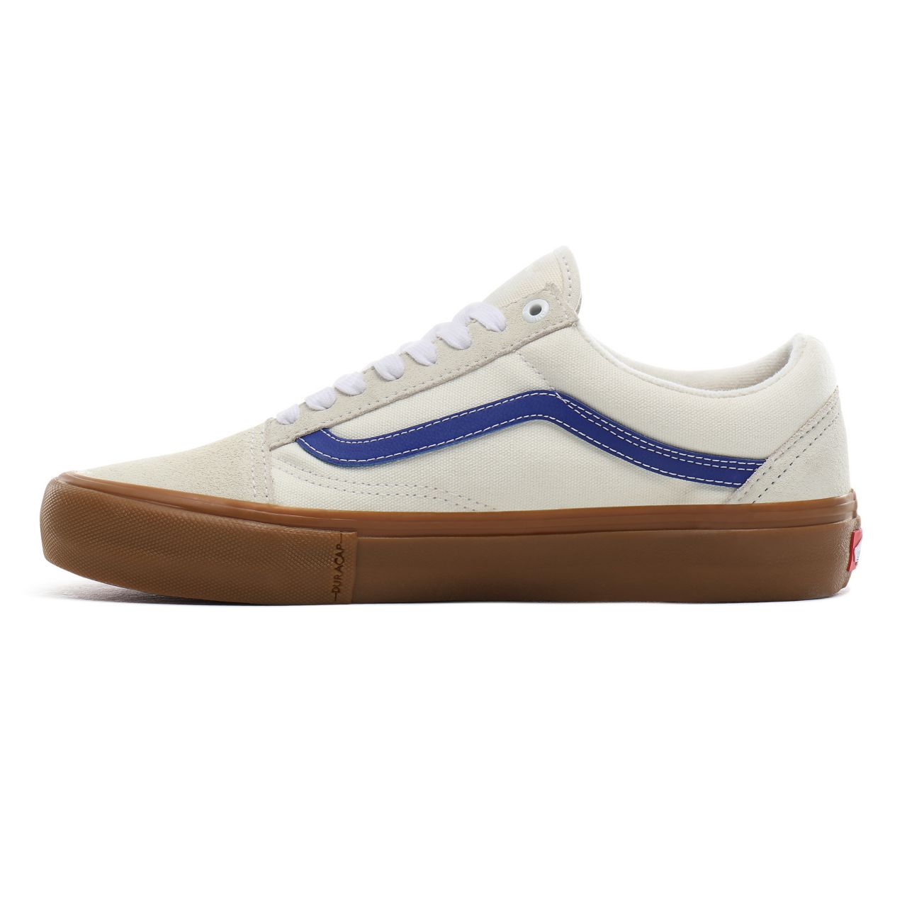 Vans Old Skool Pro Classic Mens Womens - marshmallow/blue/gum VN0A45JCSXO Shoes