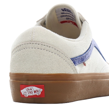 Vans Old Skool Pro Classic Mens Womens - marshmallow/blue/gum VN0A45JCSXO Shoes