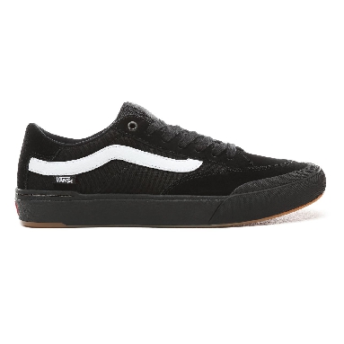 Vans Berle Pro Classic Mens Womens - Black/Black/White VN0A3WKXB8C Shoes