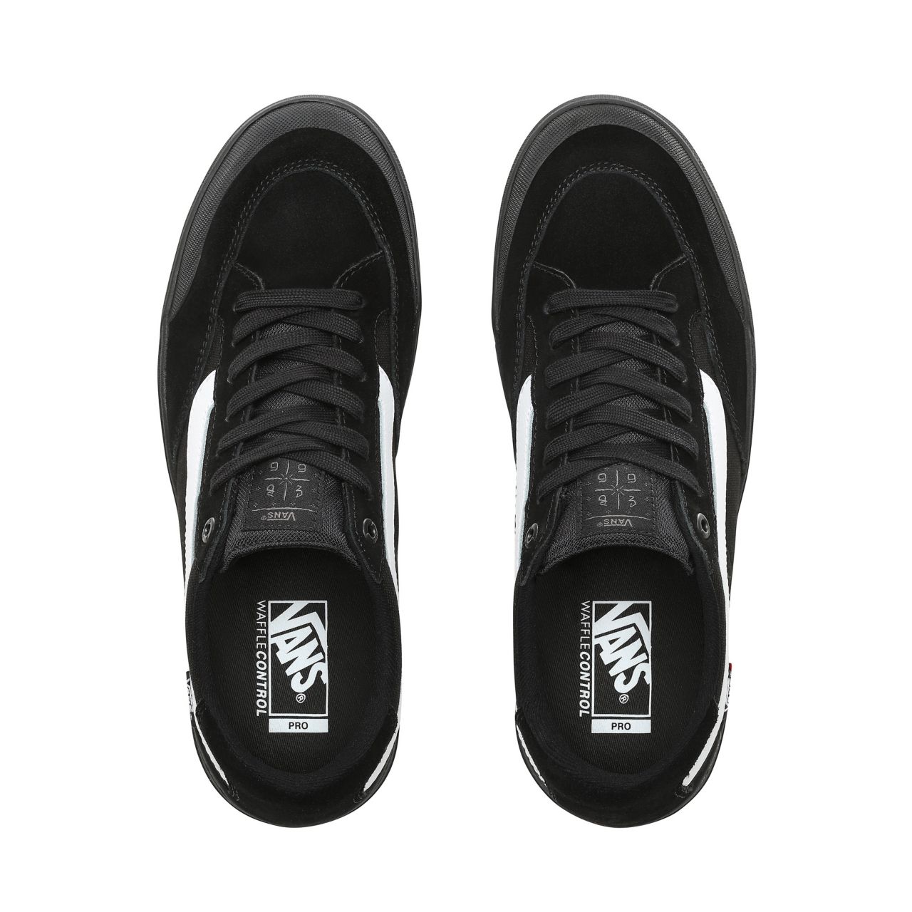 Vans Berle Pro Classic Mens Womens - Black/Black/White VN0A3WKXB8C Shoes