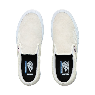 Vans Rubber Print Slip-On Pro Classic Mens Womens - (Rubber Print) Marshmallow VN0A347VV0J Shoes