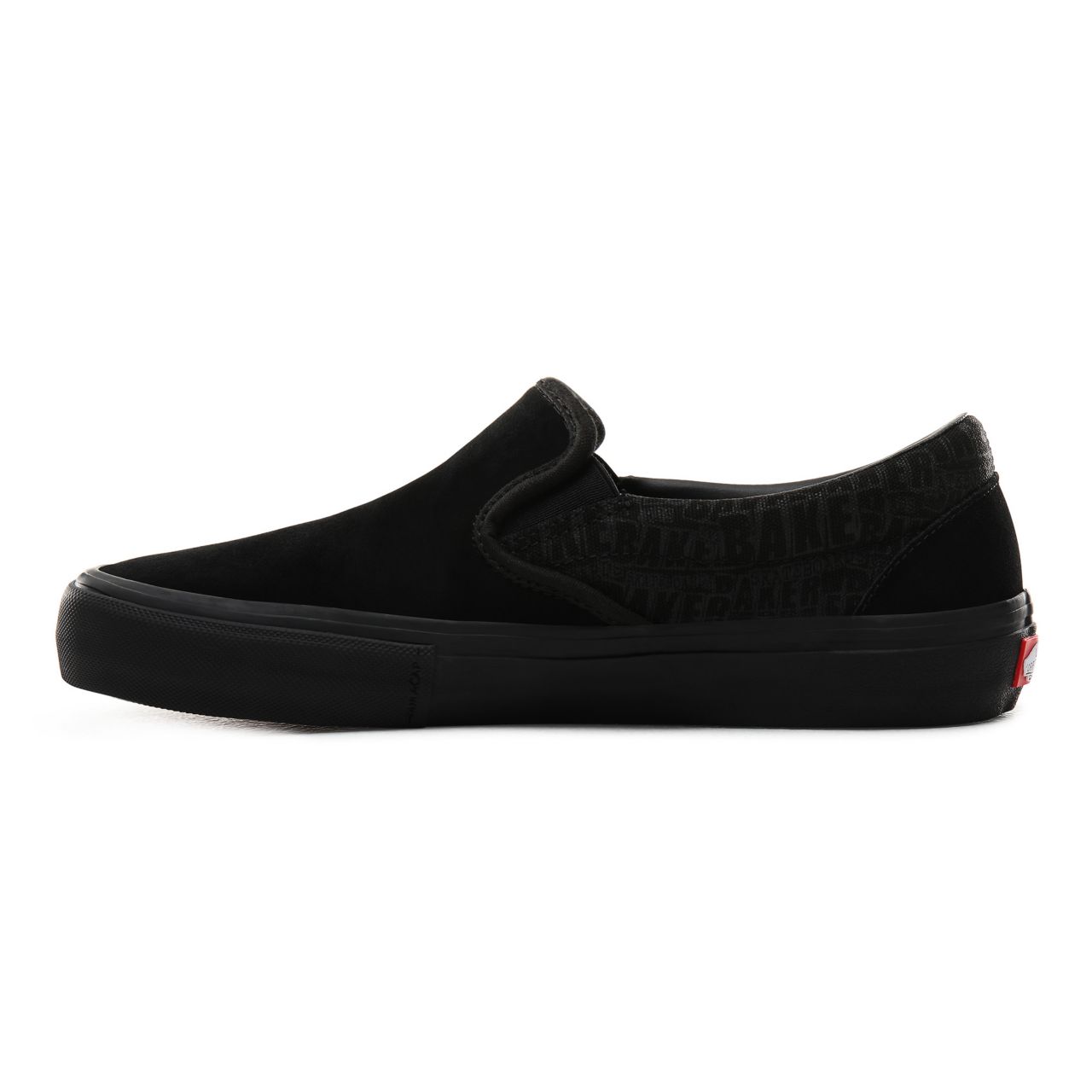 Vans x Baker Slip-On Pro Classic Mens Womens - (Baker) Black/Black/Red VN0A347VV0H Shoes