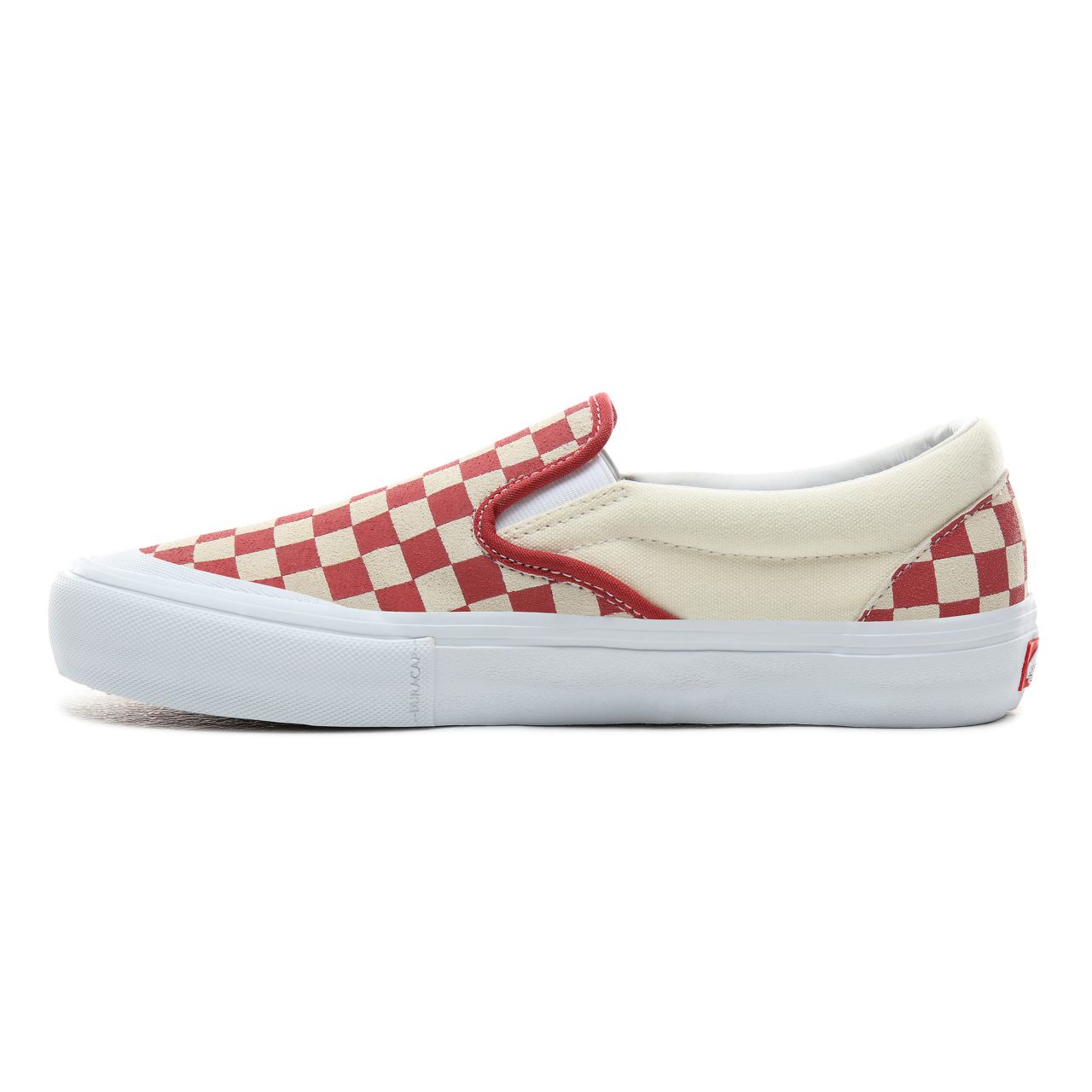 Vans Checkerboard Slip-On Pro Classic Mens Womens - (Checkerboard) Mineral Red VN0A347VV0I Shoes