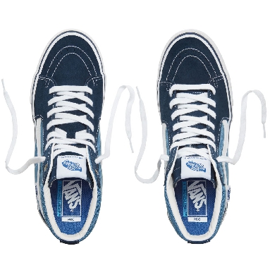 Vans Sk8-Hi Pro Classic Mens Womens - Navy/Stv Navy VN0A347TNGJ Shoes